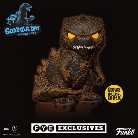 funko pop burning godzilla